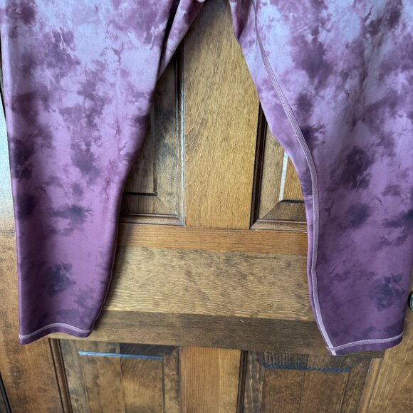 Athleta Light/Dark Pink Elation 7/8 Tight Leggings 1X - Picture 5 of 10